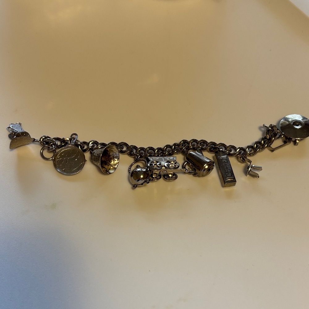 Silver Charm Bracelet